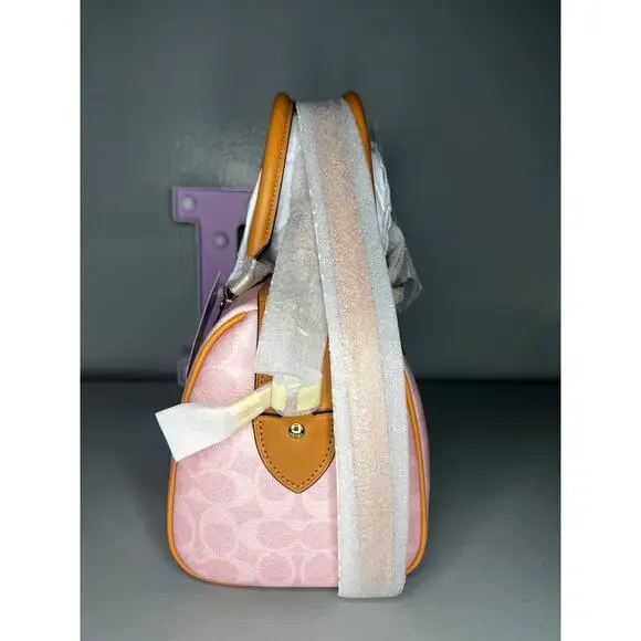 Coach Medium Powder Pink Rowan - Picture 3 of 9